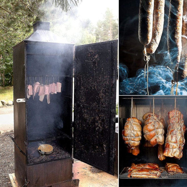 Kallrökgenerator för rökning av fiskkött med borste Grill Rengöring av grill