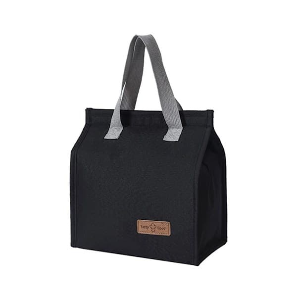 Frokosttaske Køletaske SORT sort