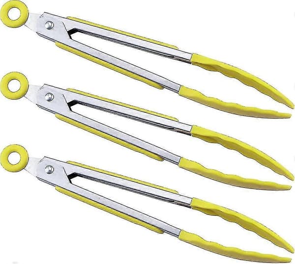 Kjøkkenmatklyper - 17,8 cm mini silikon serveringsklyper - 3 stk klassisk