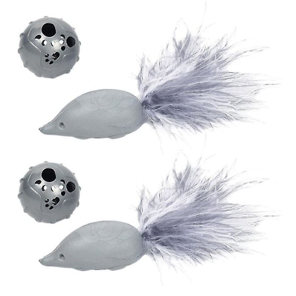 4 stk Cat Mouse Toy