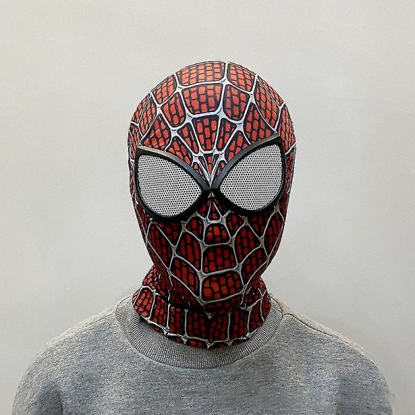 Halloween Spider-man -päähineet Lasten/aikuisten Cosplay-naamio Iron Spider Man Adults