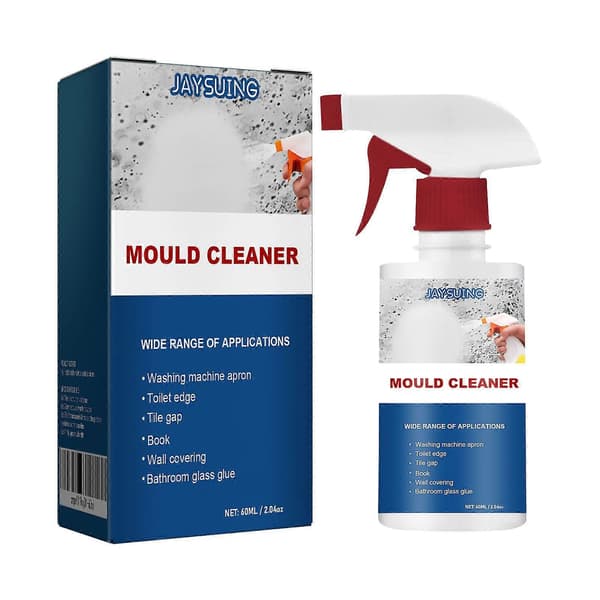 Muggrenseskum spray, multifunksjonell mugg- og jordslagfjerner, baderomsfliserenser, 60 ml