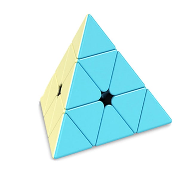 Ammattimainen Magic Speed ​​Cube 2x2 3x3 4x4 5x5 Pyramid Magic Cube sarjakuva