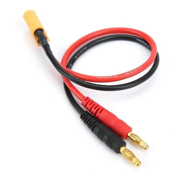 XT60 Hunadapterkabel for B6 Balansert Lading - LiPo Batteriladekabel