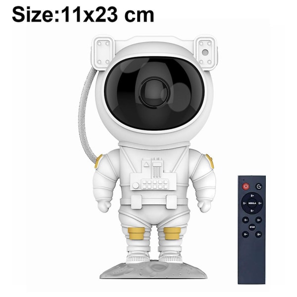 Astronaut Stjerneprojektor Stjerne Galaxy Projektor Med Timer, Voksen Børn Natlys, Astronaut Stjerne Himmellys Projektionslampe, Led Stjerne Galaxy Projektor L