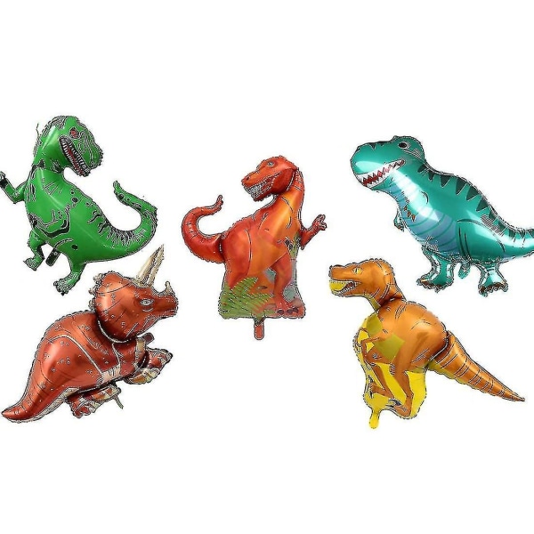 Dinosaur uudelleenkäytettävät ilmapallot, 5 set