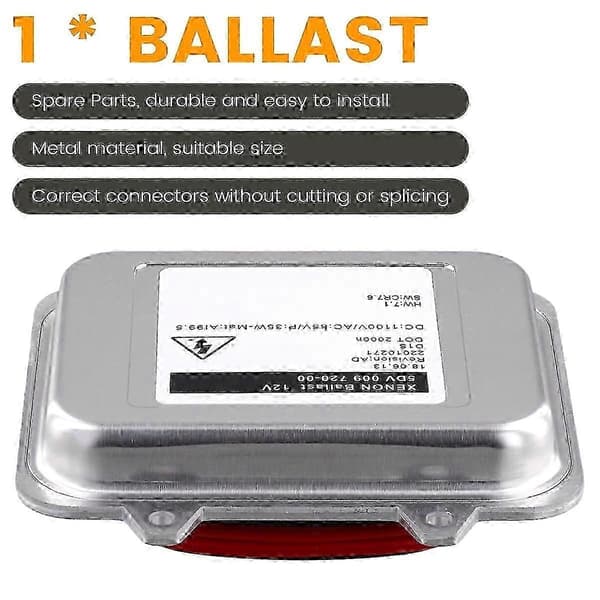 Xenon frontlys ballast 5DV009720-00 kontrollenhet Silver