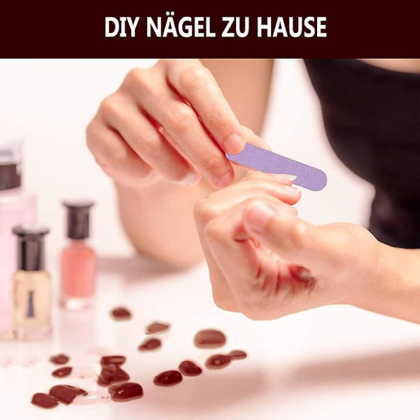 Fake Nails Medium Length Press On Nails Kiste Fake Nails Acryls Full Cover Falske negler for kvinner og jenter 24stk