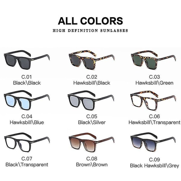 Firkantede mænd Anti Blue Rays briller 2022 Kvinder Blue Light Blocking Glasses Clear Computer Briller Ins Optiske Brillestel