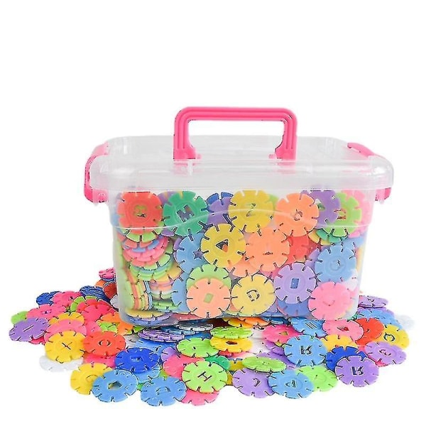 600 Early Education Multi-color indsats Snowflake Flakes W