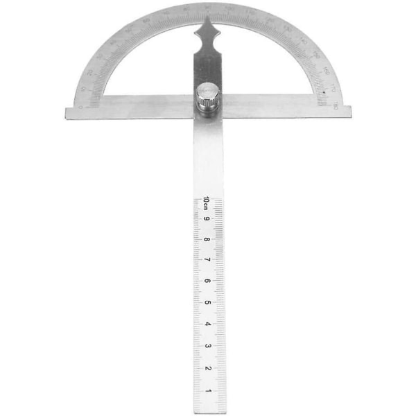 Ruostumattomasta teräksestä valmistettu kulmamittari, digitaalinen kaltevuusmittarin kulmamittari kulmamittarin viivain 0-180 astetta 15 cm (120 * 150 mm)