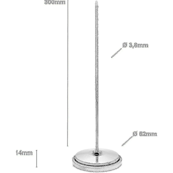 Termometer Vedovn / Pizzaovn / Steinovn / 400 C / 30 Cmanalog, Bimetallisk.(gratis)
