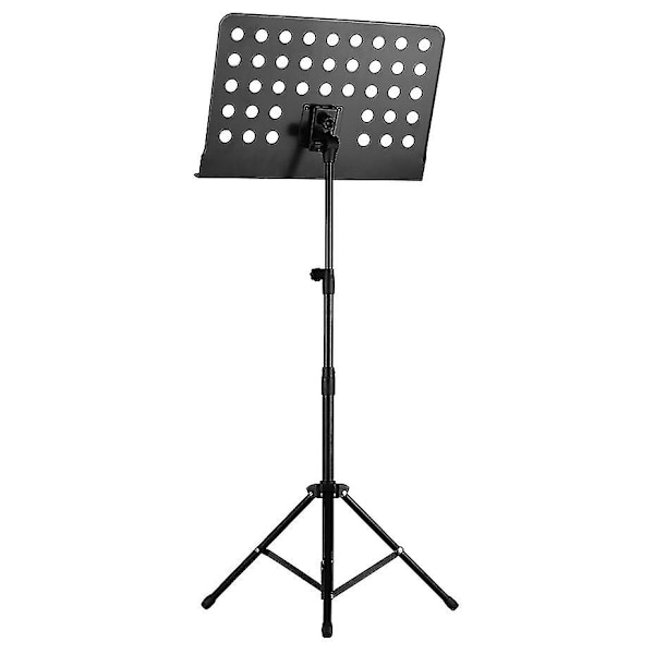 Bärbart Notställ i Metall Avtagbara Musikinstrument För Piano Violin Gitarr Noter Guita
