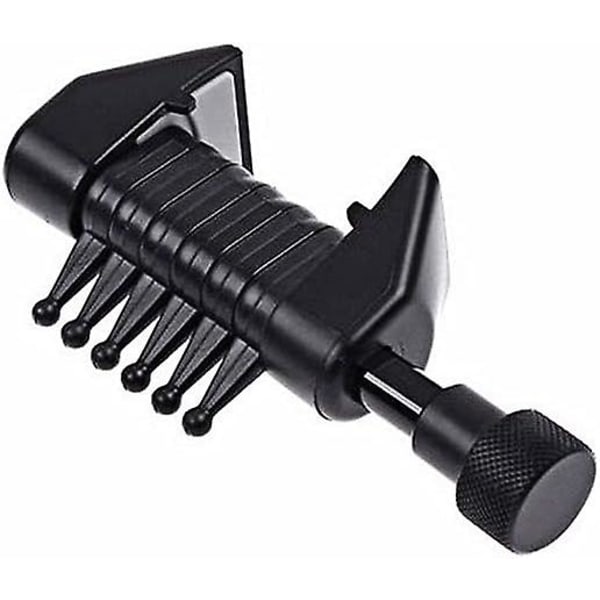 Multifunktionel 6 Akkord Capo, Åben Tuning Spider Akkorder, Til Akustisk Guitarstrenge, Sort