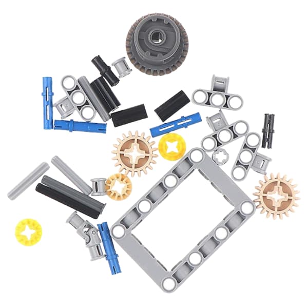 29-delars Technic Differential Växellådssats Kompatibel med Tsma29[JUN]