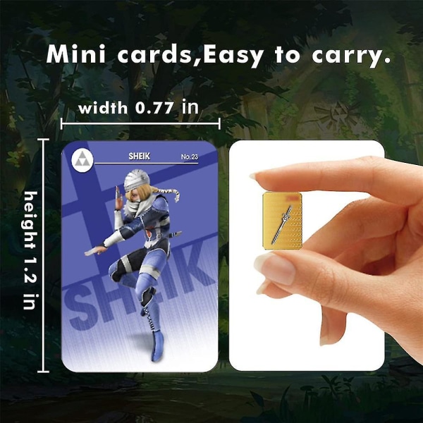 38 stk/sett Nfc Amiibo Cards For Legend Of Zelda Breath Of The Wild Tears Of The Kingdom Linkage Card