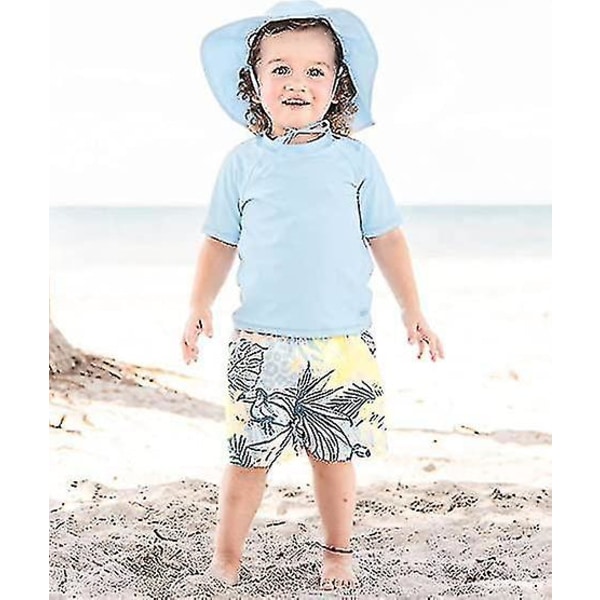 Solhatt Barnsolhatt Toddle Solskyddande Bucket Hat Sky blue