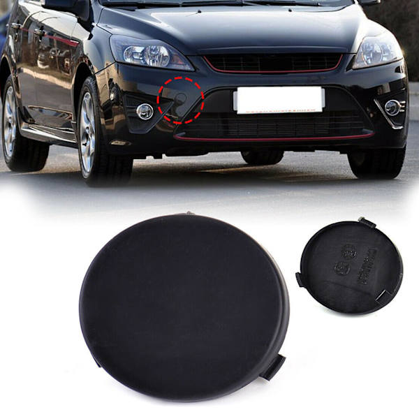 Bil Støtfanger Slepeøyekrok Deksel For -ford For Focus Mk2 1521645 8m5117a989aa Dur