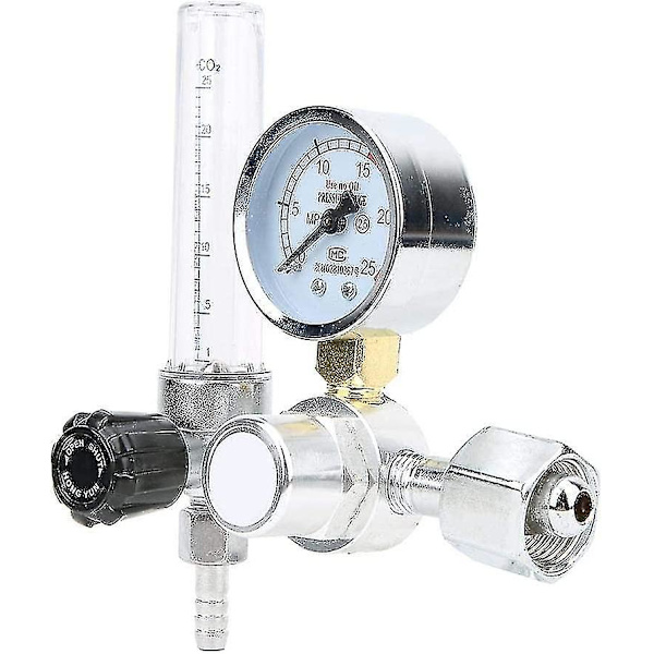 Virtausmittarin säädin - CO2-MIG-TIG, CO2-paineen mittari, argon CO2 -virtausmittarin säädin painemittari hitsausosat