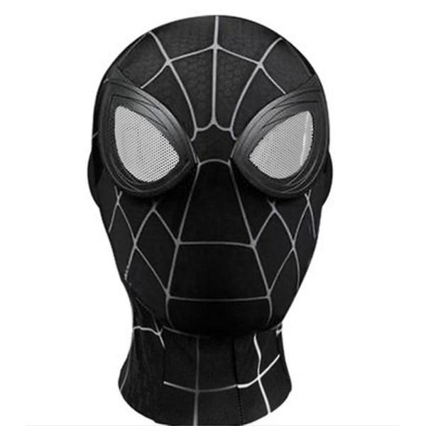 Halloween Spider-man-hodeplagg Cosplay-maske for barn/voksen Miles Spider Man Adults