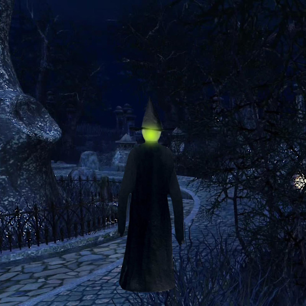 Valaistut noidat Halloween-koristeet LED-valoilla Piha Puutarha 1 Noidan-väri1 Noita