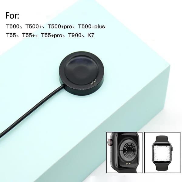Ur Strømadapter Oplader Vugge Ladekabel 4mm Afstand 2 Pin Til T500 Pro