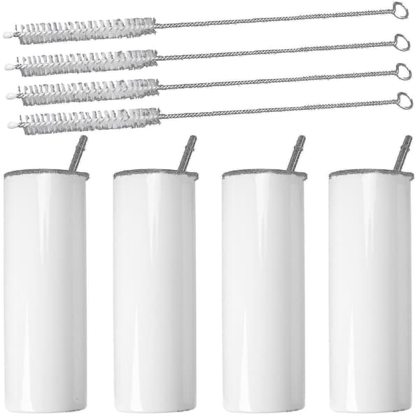 Sublimering Tumblers 20 Skinny Straight Rustfritt Stål Sublimering...