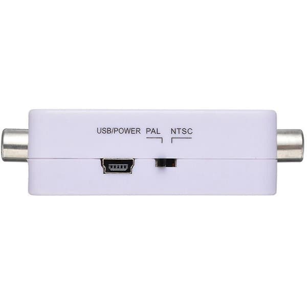PAL/NTSC/SECAM til PAL/NTSC Bidirektionel TV-System Switcher Konverter Adapter