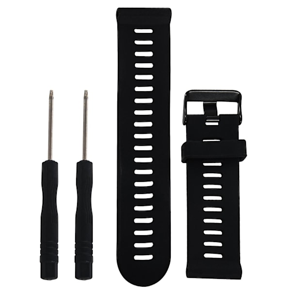 Kompatibel Garmin Fenix 3 HR Mjuk Silikon Armband + Verktygssatser