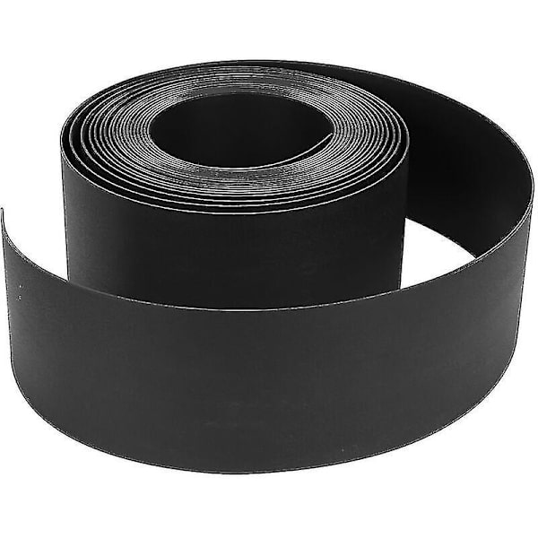 Otwoo Randaco Havekant Afslutning Fleksibel Plænekant Hård Plastik Bed Afslutning Slå Kant Havearbejde 10m12.5cm2mm Sort-