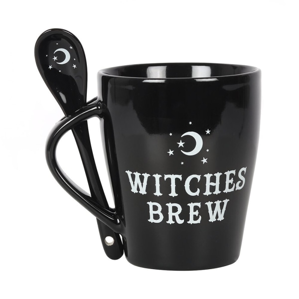Something Different Witches Brew Krus Sæt Sort/Hvid Black/White One Size