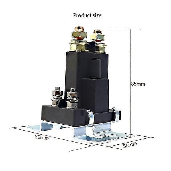 12V 500A Relé Bil Startbryter Dobbel Batteriisolator