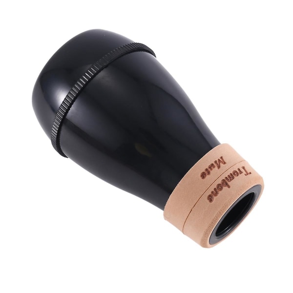 Tenor Trombone Mute Tenor Trombone Halv lukket ABS Mute Device Trener Musikkinstrument tilbehør