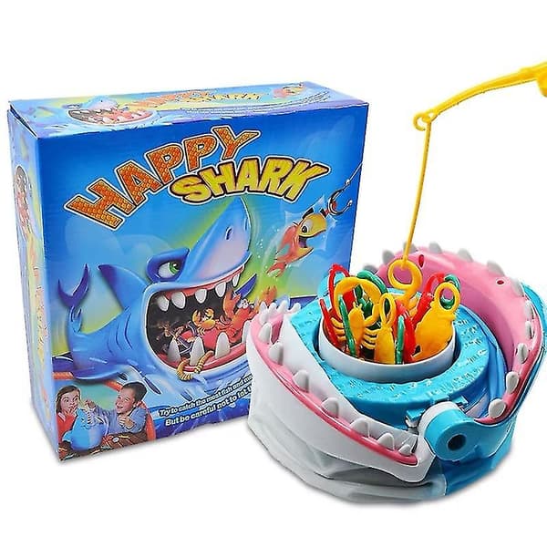 Bite Shark Brädspel Leksak, Blå