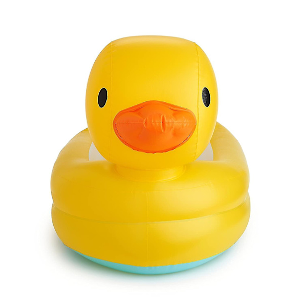 Oppusteligt babybadekar med varmeindikator 90*50*25cm