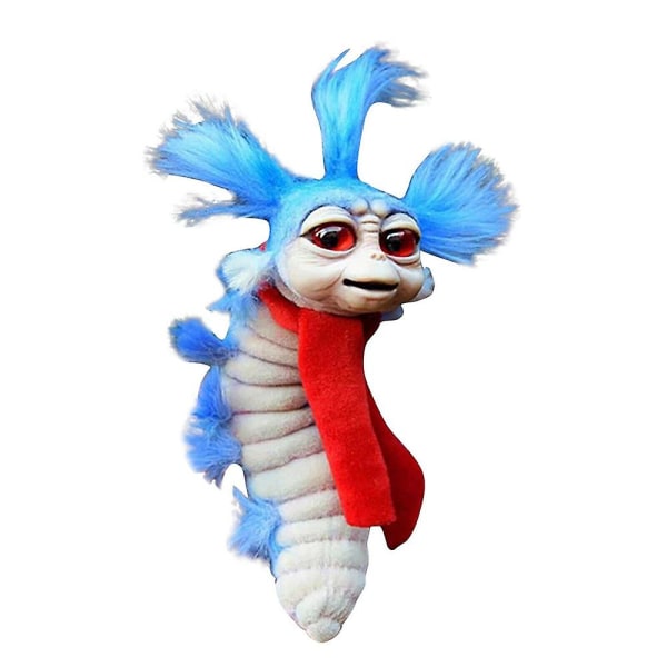 Worm From Labyrinth Fyldt Legetøj Desktop Ornament Funny Plys Dukke Gave Maze Worm