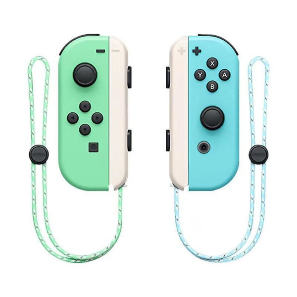 Langaton ohjain, joka on yhteensopiva Switch Joy-con (l/r) -parin kanssa Blue Green