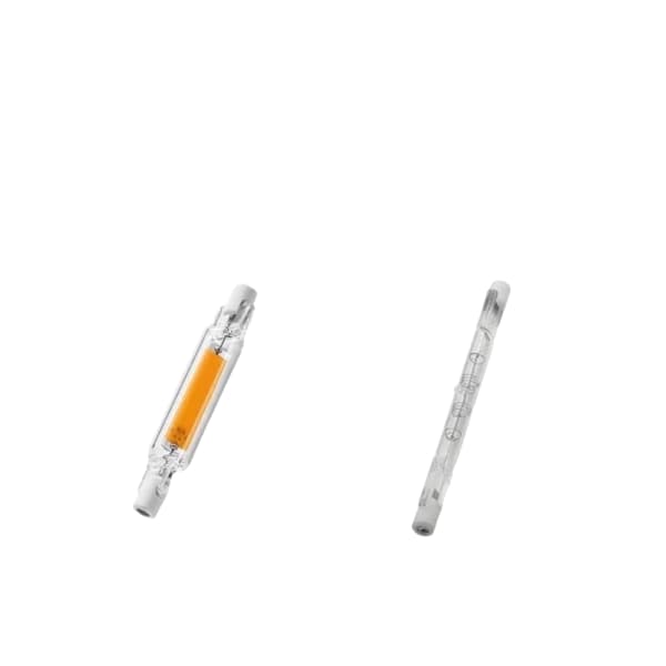 R7S LED Bulb 78mm 10W Dimmable Linear Light Compatible with Kitchen, Bathroom, Garden, 2-Pack