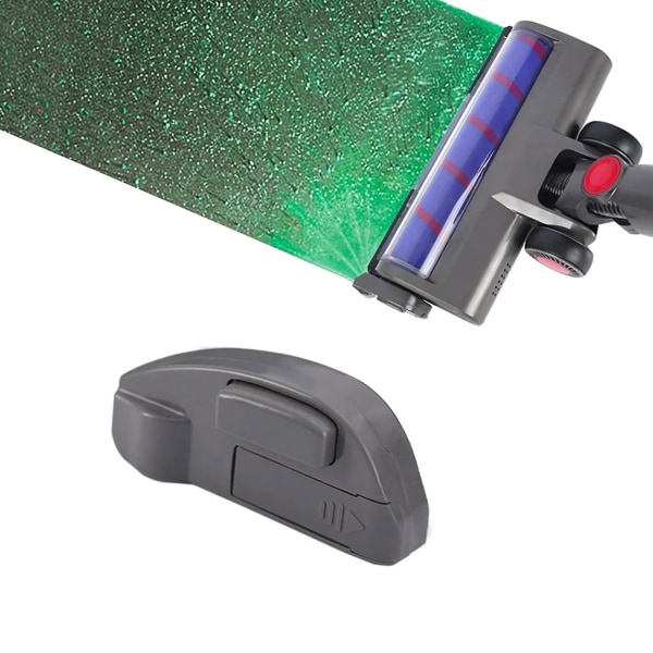 Dammdetektorljus Vakuum LED-ljusfäste, grönt LED-ljus för dammsugarhuvud, 100 % nytt