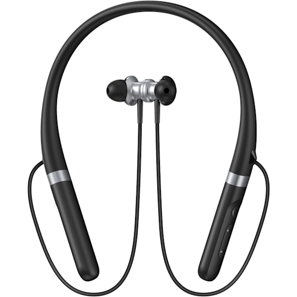 Kaulakaiutin Bluetooth-kuulokkeet, urheilulliset magneettiset kaulakaiutin langattomat kuulokkeet, 35 tunnin pitkäkestoisella akulla, 10 minuutin pikalatauksella, Bluetooth 5.2