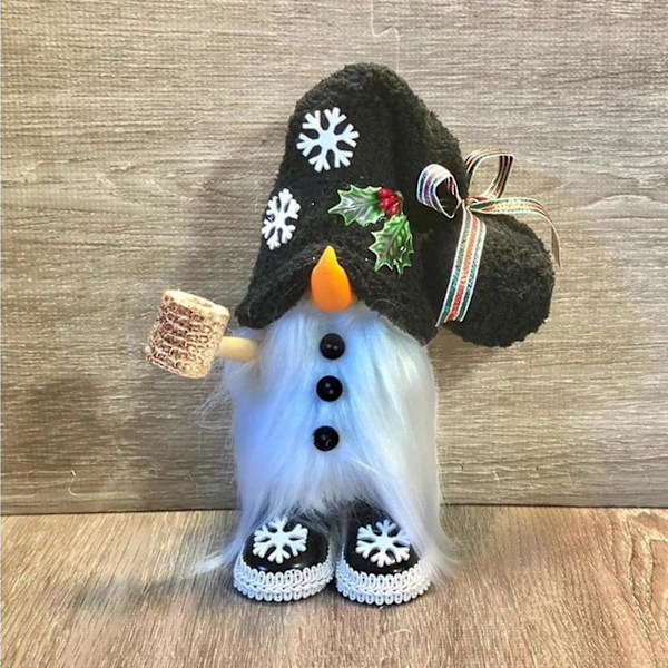 Jultomtar Dockor Söta Pumpa Snögubbe Älg Horn Olika Dockor Plysch Leksak Hem Dekoration Mjuk Tyg Skördar Dvärgdocka Thanksgiving Day O A