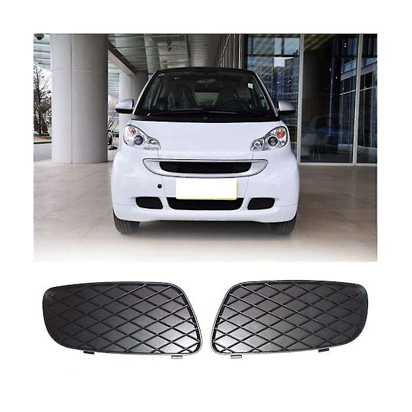 Biltåkelysramme venstre høyre side tåkelysgitterdeksel for Smart Fortwo 451 2008-2012 4518260124