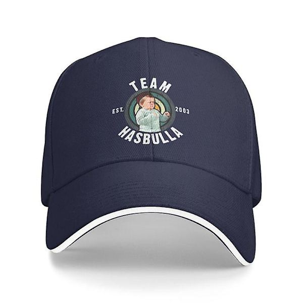 Muodikas hauska Hasbulla Hasbullah baseball-lippis unisex aikuisten Mini Khabib säädettävä isähattu naisille miehille hip hop Navy Blue Baseball Cap