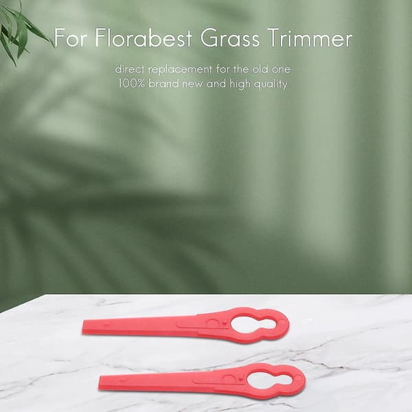120 stk. For Lidl Frta 20 A1 Lidl Ian 282232 Erstatningsplastkutterblader for Gresstrimmer Brus