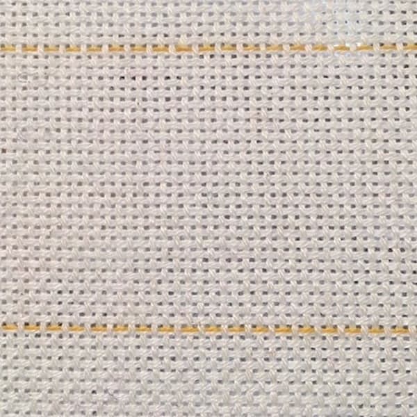 Tuftningsvæv, Chiffonvæv, Munkvæv til Tuftning, Markerede Gule Linjer Bagside, til Tuftningspistol Brug-50*50cm