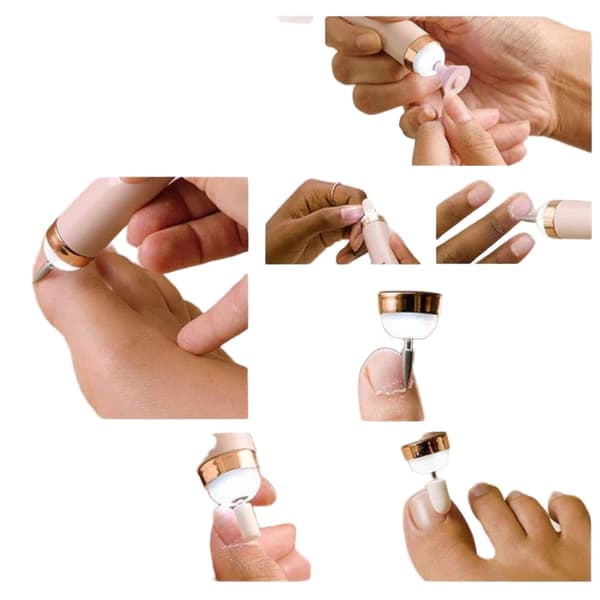 Elektrisk Nagelfil - E-fil - 5 Bits - pa