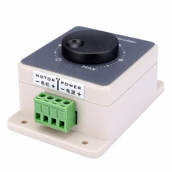 DC 12V 24V 36V 48V PWM Motorhastighetskontroller Reversibel Bryter 20A Regulator