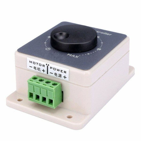 DC 12V 24V 36V 48V PWM Motorvarvtalsregulator Reversibel Strömbrytare 20A Regulator