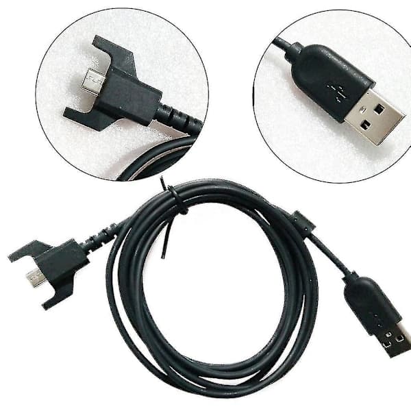 Holdbart USB-ladekabel til Logitech G900 G903 G703 G Pro mus