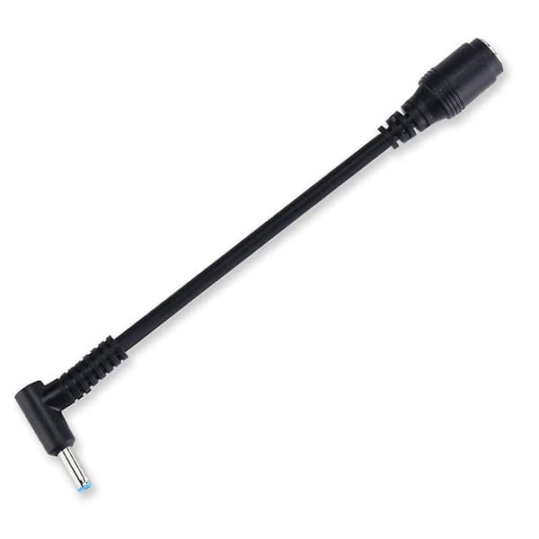 7,4 mm til 4,5 mm DC Strømoplader Konverter Adapter Kabel til HP Dell